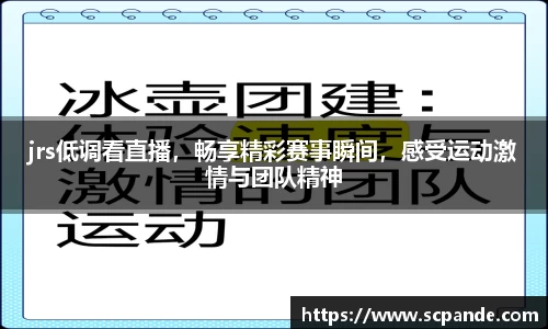 jrs低调看直播，畅享精彩赛事瞬间，感受运动激情与团队精神