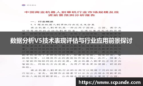 数据分析V5技术表现评估与行业应用前景探讨